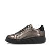 Rieker Platform Laced Shoe - Metallic